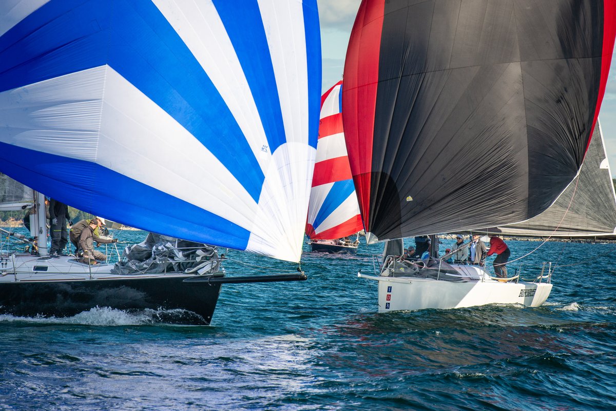 Dragonfly and Barchetta battling it out during the 2020 Prince of Wales Cup in Halifax Harbour this weekend. 44° 33.777’ N 63° 32’.797 W
