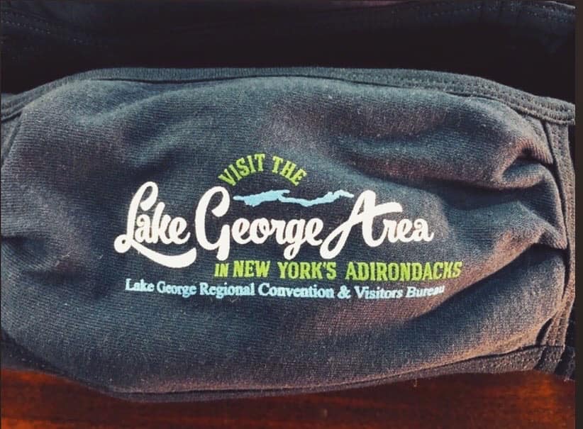NEPromotional's tweet photo. The Lake George Regional Chamber of Commerce and Convention and Visitors Bureau has partnered with the Lake George Outlets and local promotional product company nePROMO of South Glens Falls to produce complimentary reusable face masks. https://t.co/ixtw4DyQTO
