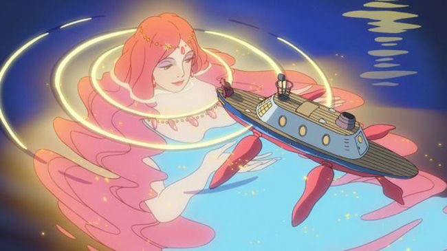 IU as Granmamare From Ponyo on athe Cliff by the Sea