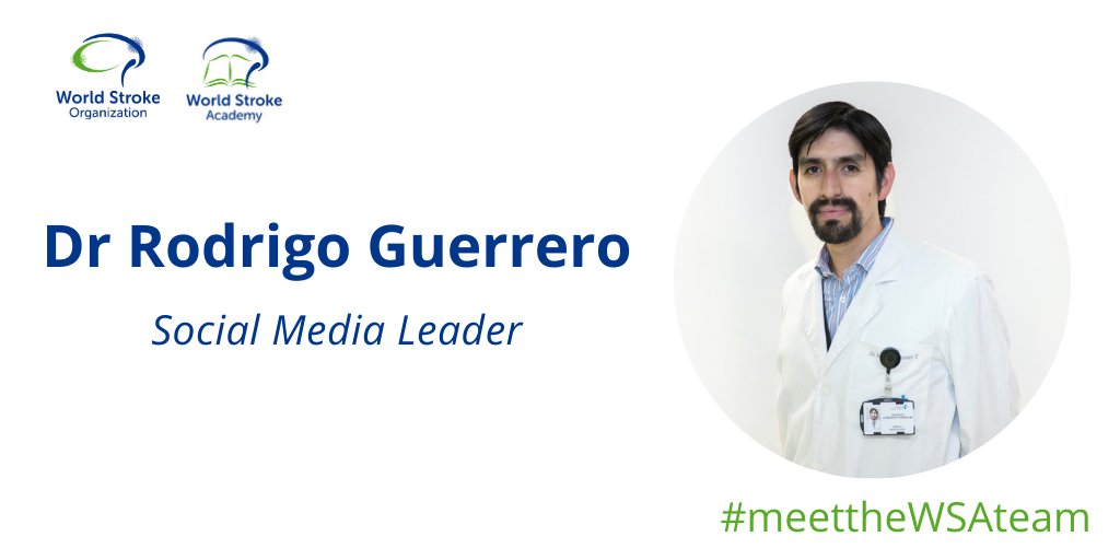 We're happy to announce that Dr Rodrigo Guerrero <a href="/interneurona/">INTERNEURONA</a>  will join our team as #socialmedia leader! Read more in our next newsletter 📨 
#meettheWSAteam #meded #Twitter 🐦 #MondayMotivaton  <a href="/gsaposnik/">Gustavo Saposnik 🌐</a> @neurologija <a href="/WorldStrokeOrg/">World Stroke Org</a> <a href="/IntJStroke/">International Journal of Stroke</a>