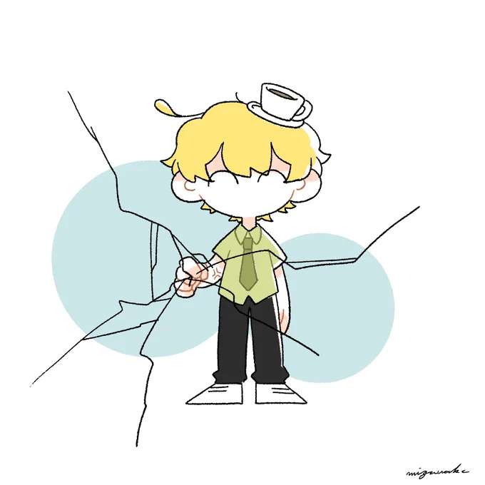#そめさんのマグカップ 