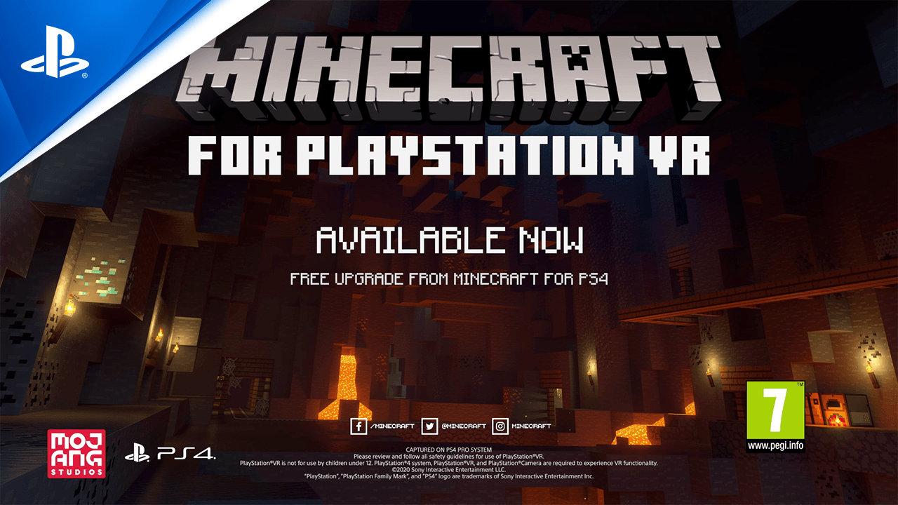 Playstation Europe Explore Dig And Build In Vr Minecraft S Free Psvr Update Is Live Today T Co Xhwrvmsgrd T Co Gbqjhjxzec Twitter
