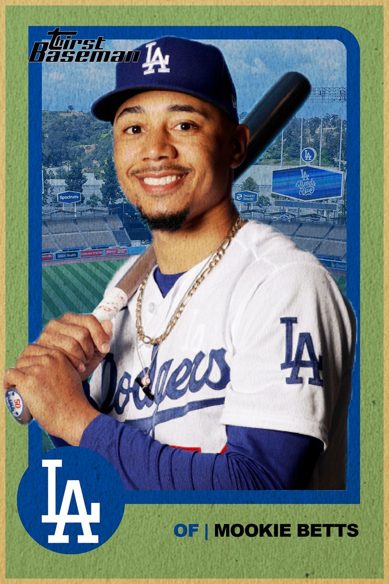 Today's #ThirstBaseman is #Dodgers Outfielder Mookie Betts!