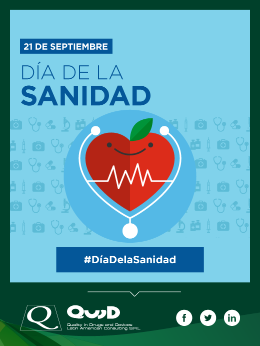 QUIDLATAM's tweet photo. >> 21 de Septiembre - Día de la Sanidad. 
Enorme reconocimiento y agradecimiento a todo el personal que integra nuestro sistema de salud, realizando una tarea fundamental tanto en este momento tan especial, como siempre. Gracias!! #Dedicación #Compromiso #Salud #DiaDeLaSanidad https://t.co/tZfMcrLkPK