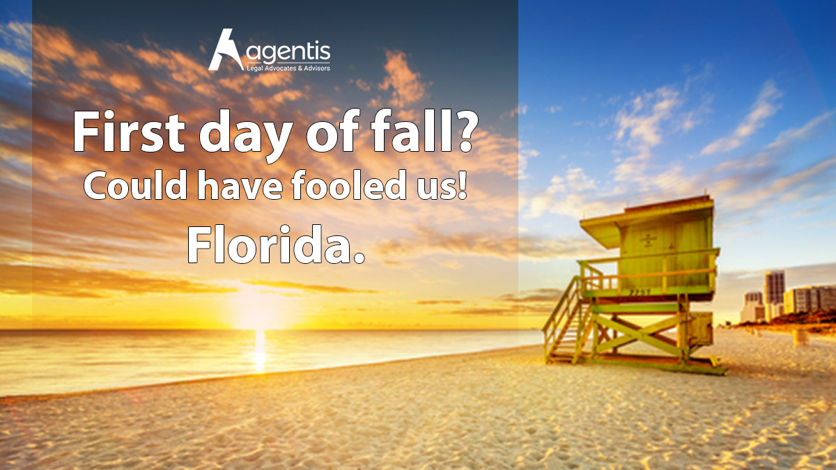 AgentisLaw's tweet image. First day of fall? Could have fooled us! 
#FirstDayofAutum #DontKnowWhatYouMean #SouthFlorida