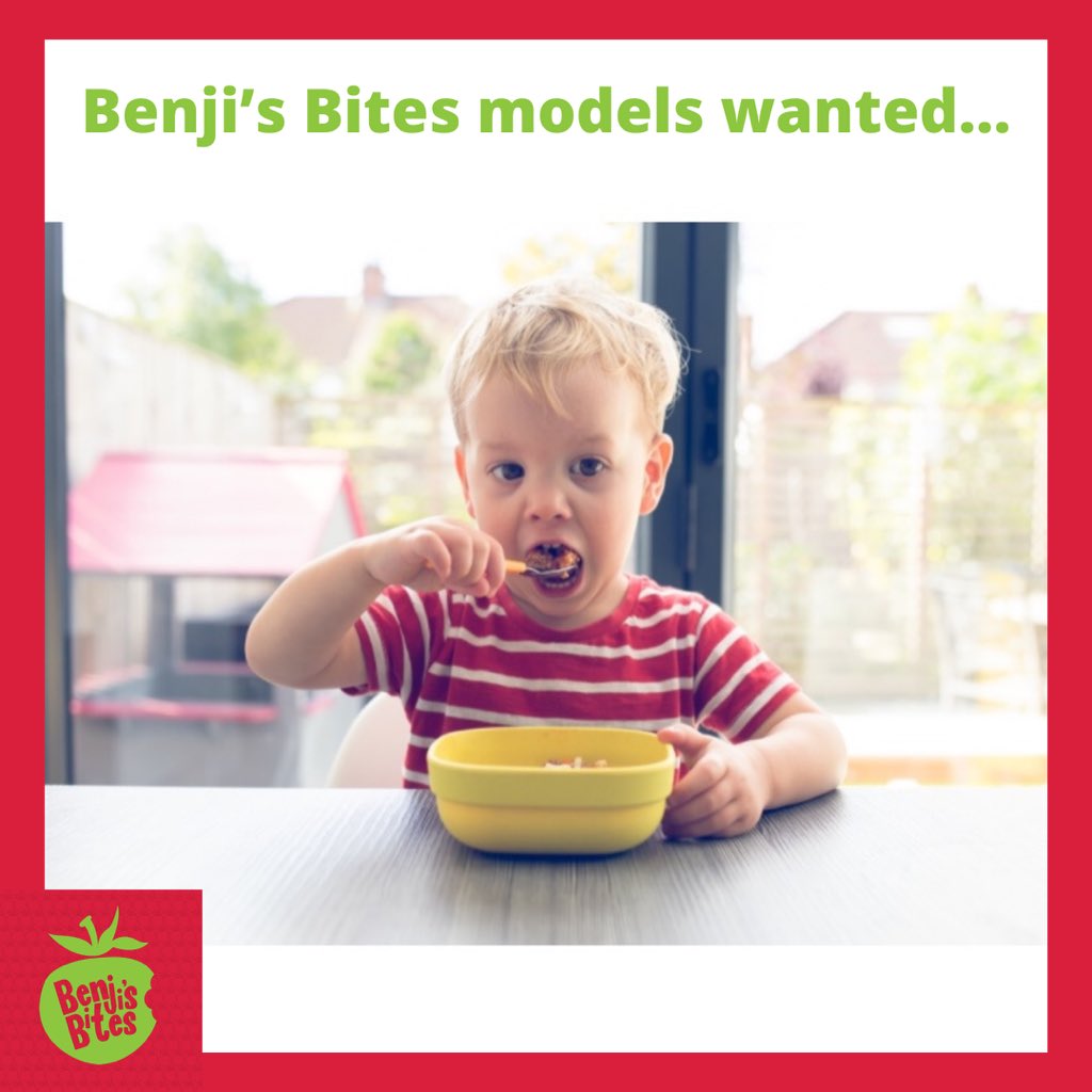 If you’d like your little one featured in a Benji’s Bites photoshoot for social media, website &amp; marketing campaigns, please reply below (or share), in exchange for a Benji’s Bites package

Must be available on Weds 30th September in central Sheffield

#ToddlerLife #mummyblogger