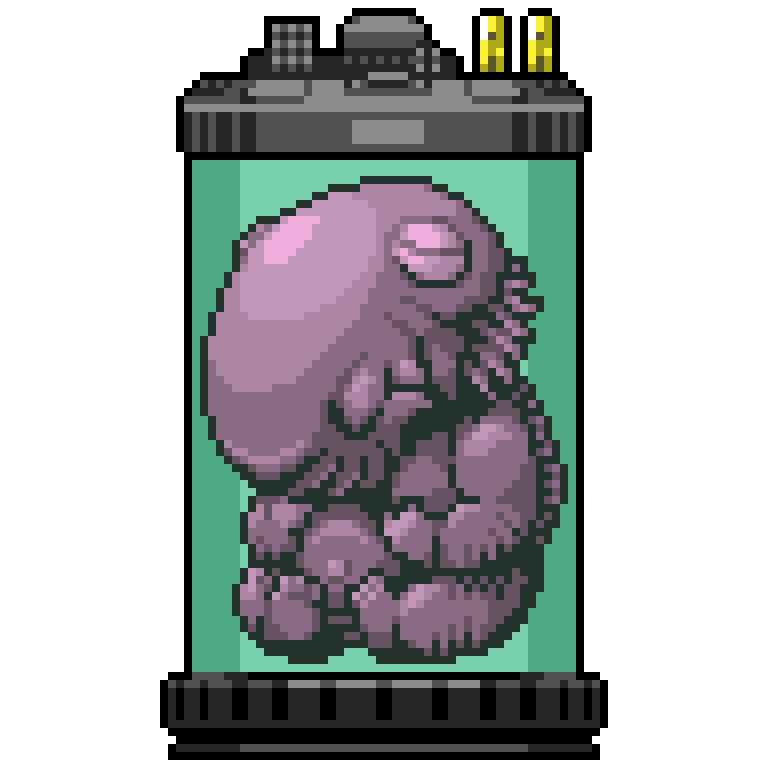 twotenky's tweet photo. ドットエイリアン捕獲 #PIXELALIEN　#pixelart #ドット絵 https://t.co/d0TmorGsfa