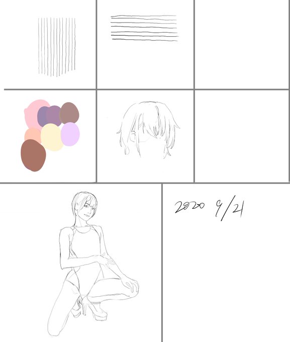 80日目 #クロッキー100日チャレンジ 