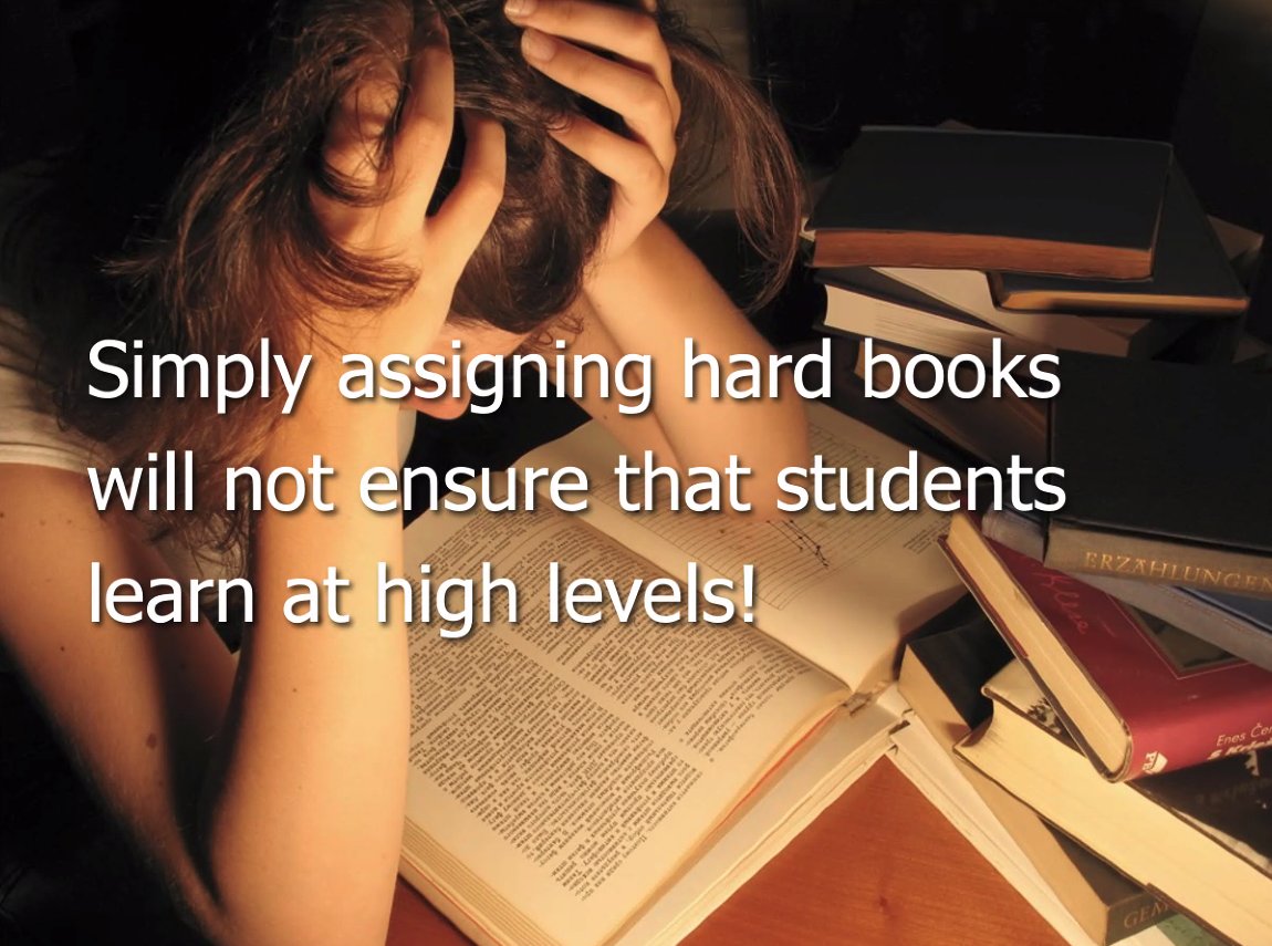 Takeaway from the #LFFL20 Conference from <a href="/DFISHERSDSU/">Douglas Fisher</a>'s keynote: It's called GUIDED READING for a reason, the students have to be guided through the process. TEACH complex text, don't just ASSIGN complex text. <a href="/nchurch11/">Naomi Church</a> <a href="/mrschurchsclass/">Mrs. Naomi Church</a> @FASDPL <a href="/cbeitler83/">Carol Beitler</a> <a href="/FDLRSReach/">FDLRS Reach Broward</a>