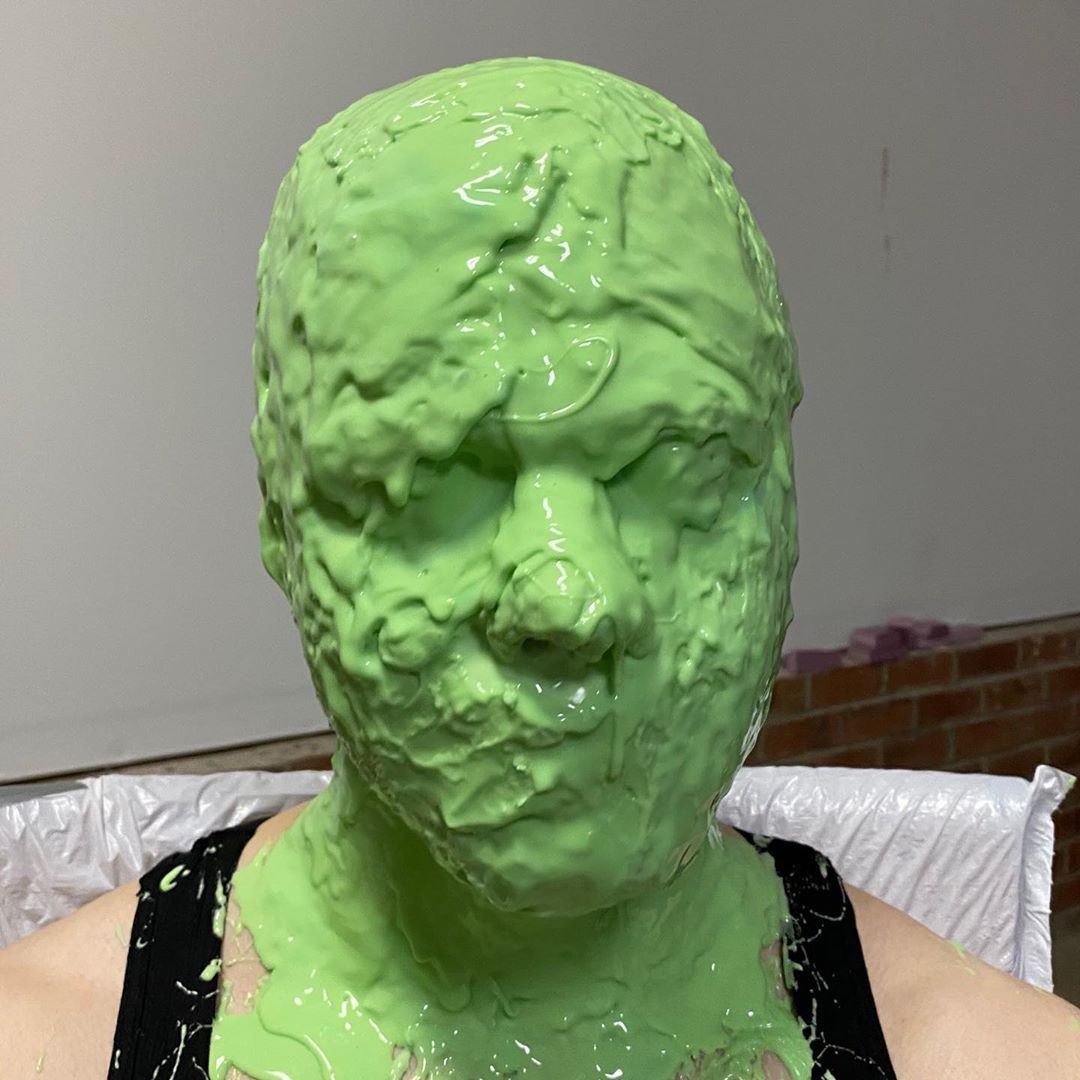 RAMaterials's tweet image. Awesome progression shots from @tgsprops creating a life cast of @boattripcosplay using Body Double™ Silk! #smoothon #lifecasting #lifecast #moldmaking