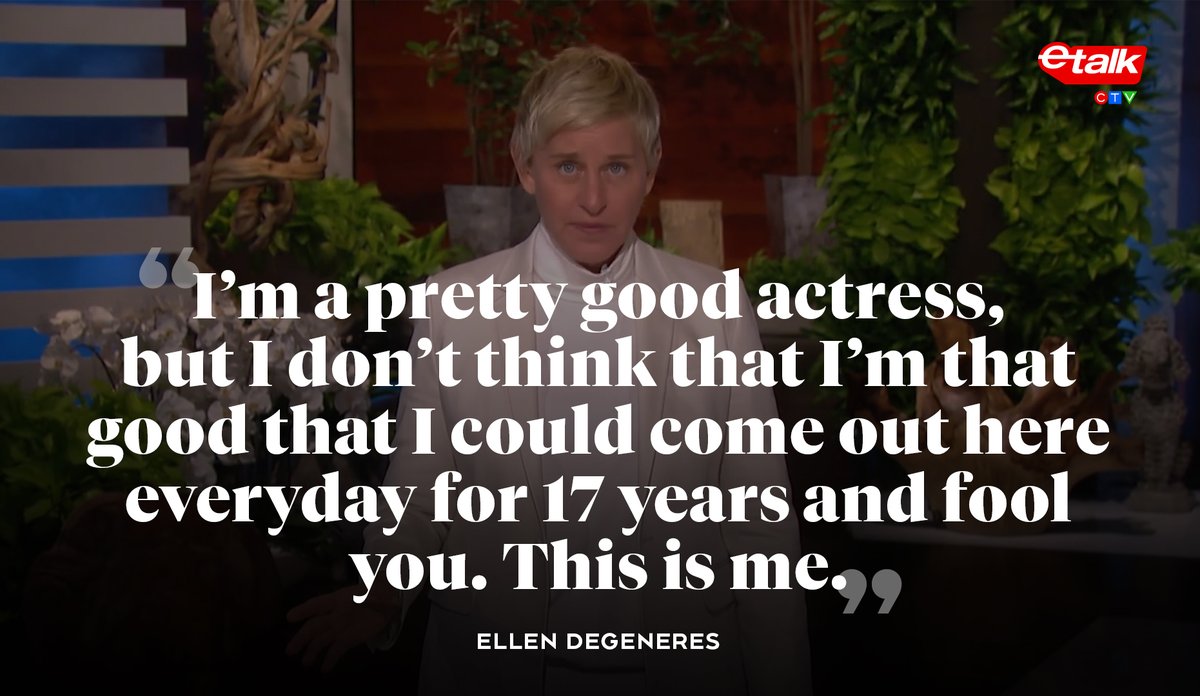 etalkCTV's tweet photo. #Ellen addressed allegations of a toxic workplace at The Ellen DeGeneres Show during a seven-minute monologue.

DETAILS: https://t.co/AVH4aZlX3b https://t.co/7HKeo6NR1k