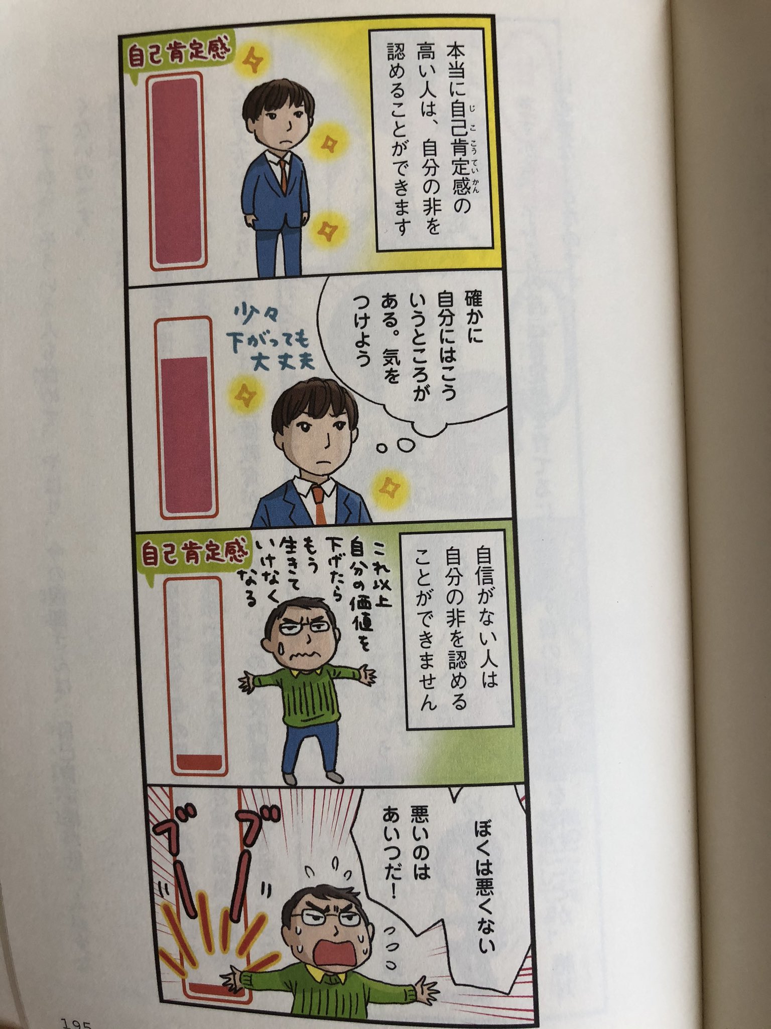 低い 感 自己 肯定