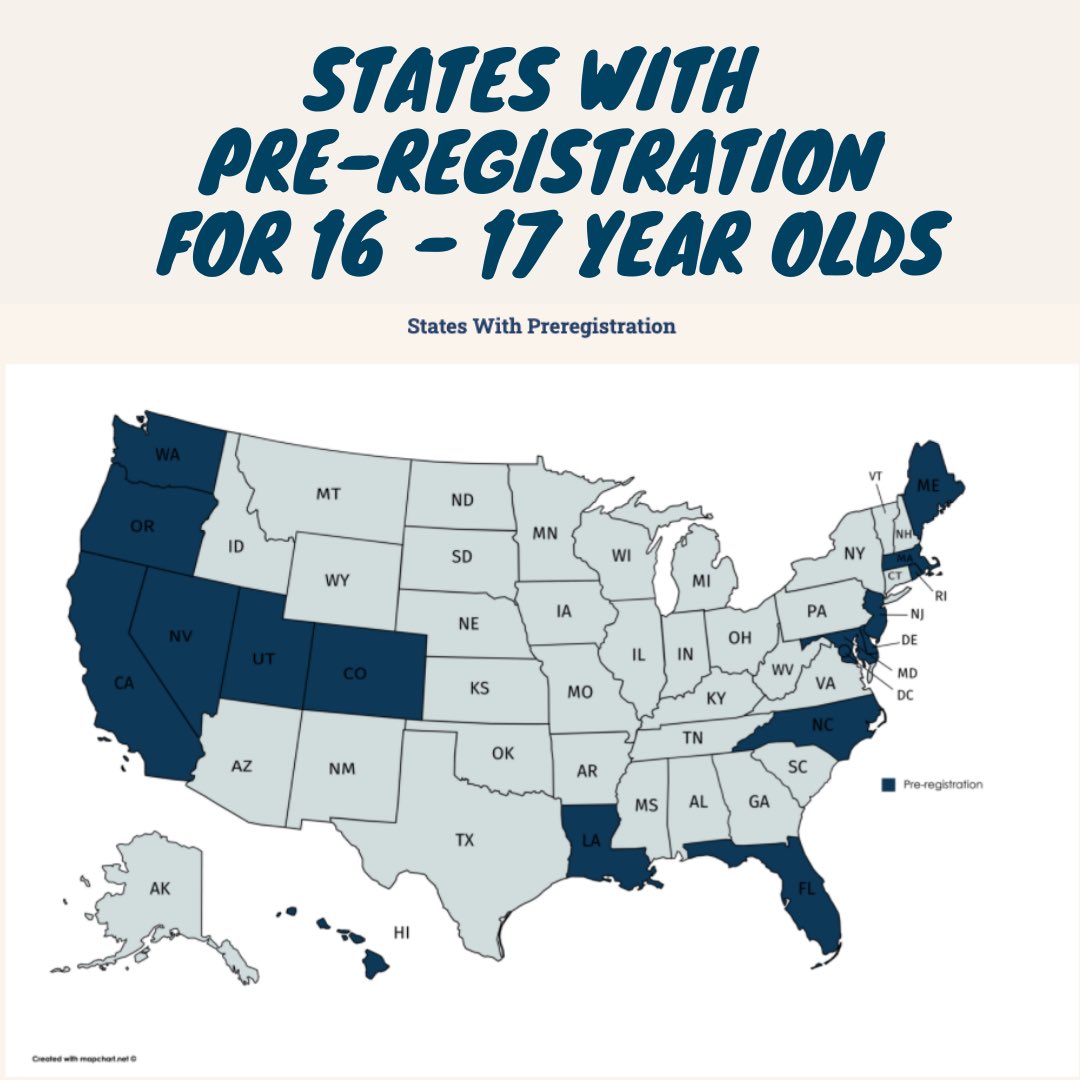 Tomorrow is National Voter Registration Day. Every state has a different voter registration process. Do you know how to register in your state? Go to nass.org/can-i-vote to find out how!