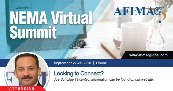 Tomorrow is the first day we are attending the NEMA 2020 Virtual Summit! Learn more about our pandemic plans on our website: afimacglobal.com

#NEMAVirtual2020 #PandemicPlan #BusinessContinuity #AFIMAC #EmergencyManagement #DisasterResponse