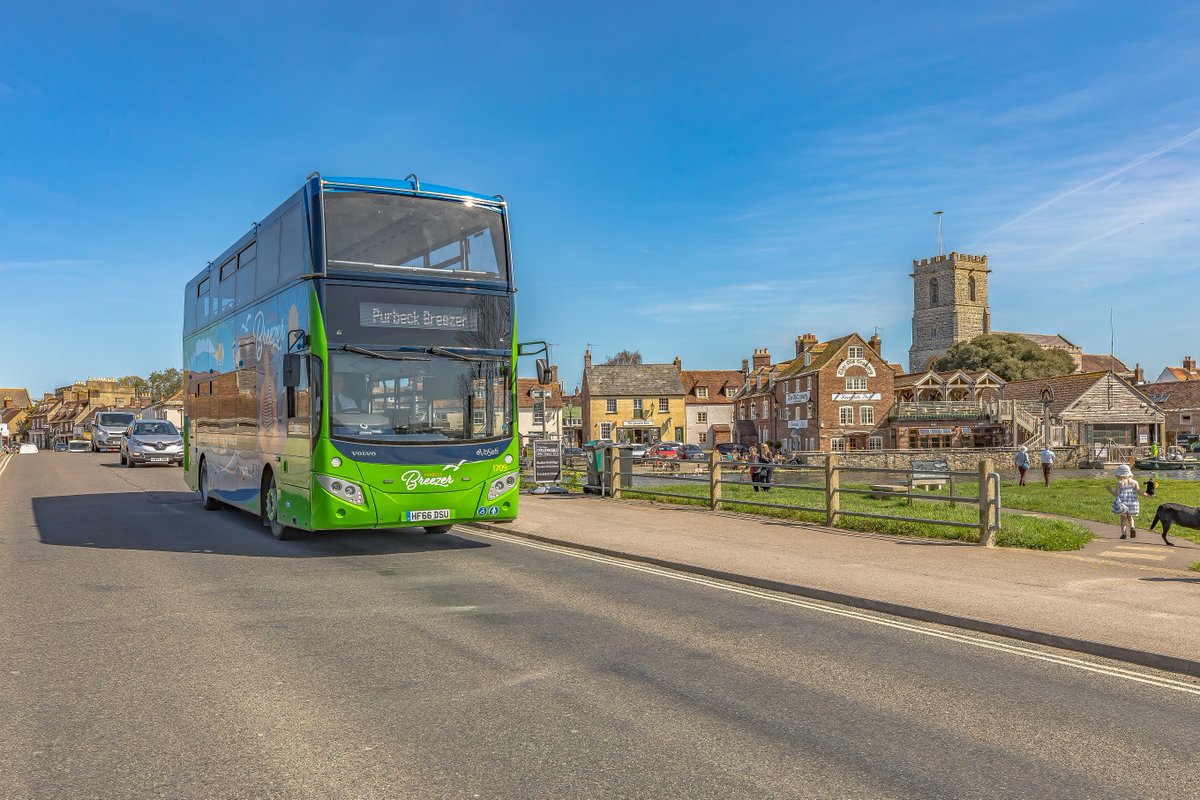 Happy Friday! 🤩

Take a breeze with us this weekend through the Isle of Purbeck and explore somewhere new. 😍🌲

Plan your journey: morebus.co.uk/purbeck-breezer

Don't forget your face covering and pay by contactless if you can 😊