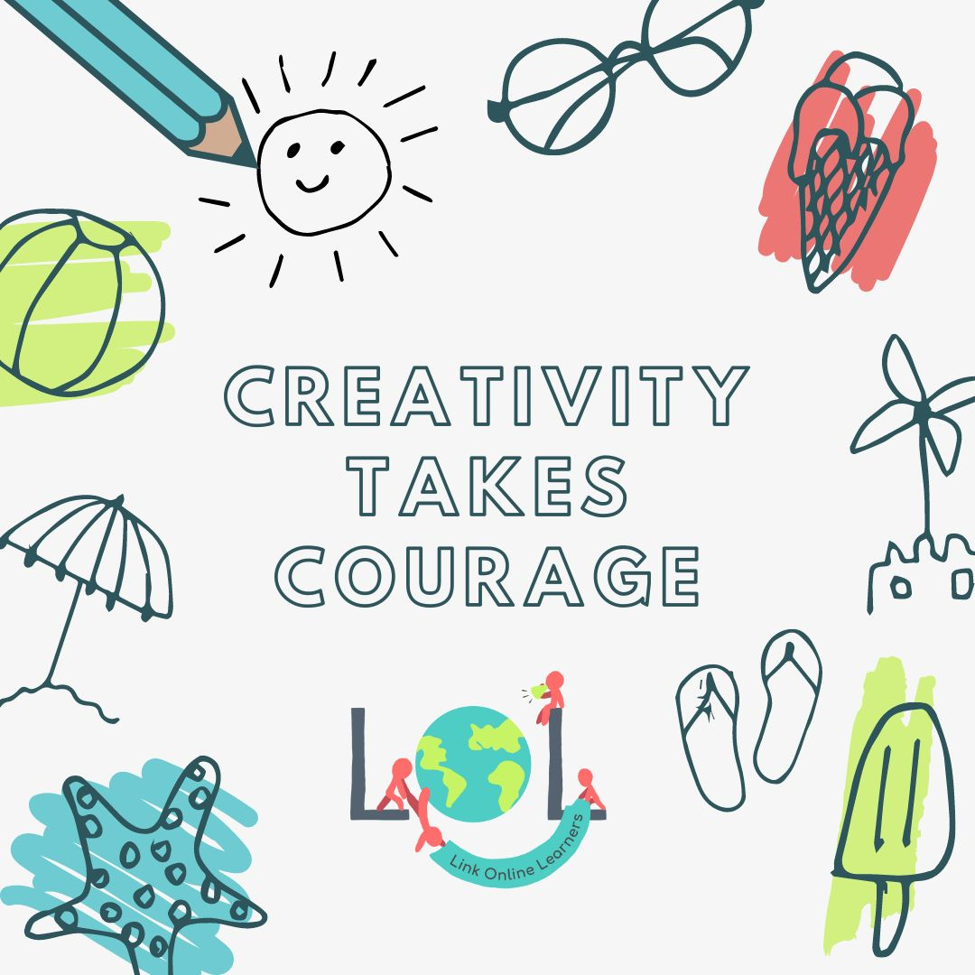 Creativity takes courage. 

Join LOL at the Creative Bravery Festival this week. 
creativebraveryfestival.com

Make brave ideas happen each week in our live sessions with young people from around the world. linkonlinelearners.org

#Braveideas #LOL_global #CreativeBravery