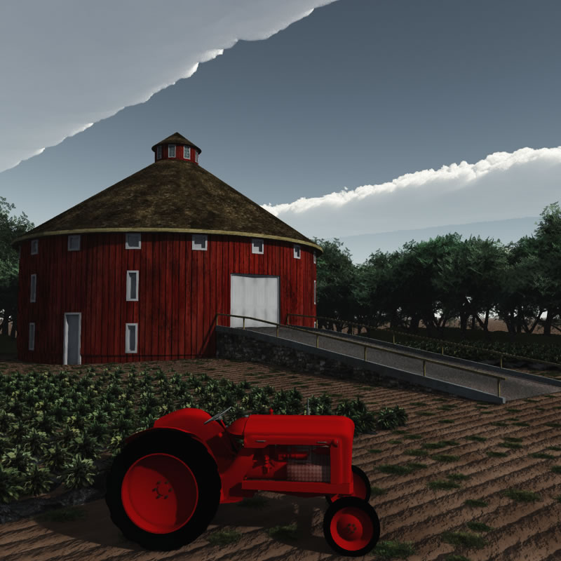 contentguild's tweet image. RT @mirye: Rendering for #Horror ? Round Barn &amp;amp; Tractor 3D model for #studiomax   #b3d #Vue3D &amp;amp; more available for #unity3d &amp;amp; #ue5 &amp;amp; animation . ow.ly/6e2v30raUZb