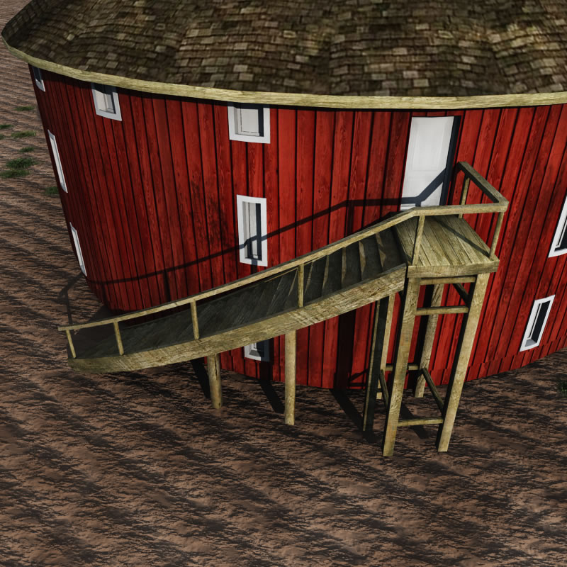contentguild's tweet image. RT @mirye: Rendering for #Horror ? Round Barn &amp;amp; Tractor 3D model for #studiomax   #b3d #Vue3D &amp;amp; more available for #unity3d &amp;amp; #ue5 &amp;amp; animation . ow.ly/6e2v30raUZb