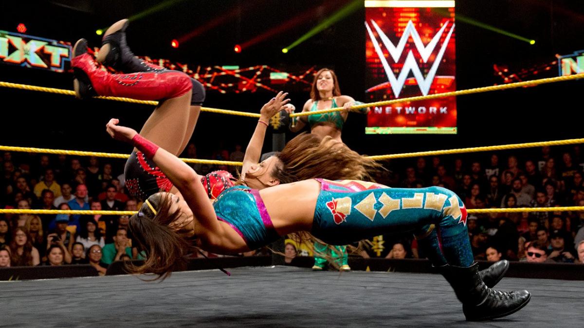 NXT 3 July 2014: Charlotte & Sasha vs Becky & BayleyNXT 31 July 2014: Becky Lynch vs CharlotteNXT 14 August 2014: Bayley vs Sasha BanksNXT 21 August 2014: Becky Lynch vs Charlotte