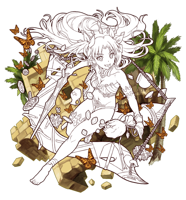 Fgo イリヤの実装が明日ということで先程描き終わったイラストをセブンイレブンのネットプ てい 絵描き Skeb超募集中のイラスト