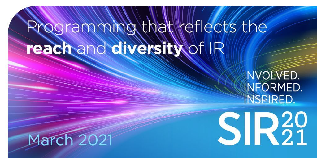 Are you a #WomanInIR with a scientific abstract? Get your work in front of 5,000 #IRads at #SIR2021. Tag someone you want to see your research. Abstract submissions are open through Sept. 24 at 5 p.m. ET. buff.ly/35Q4e6W