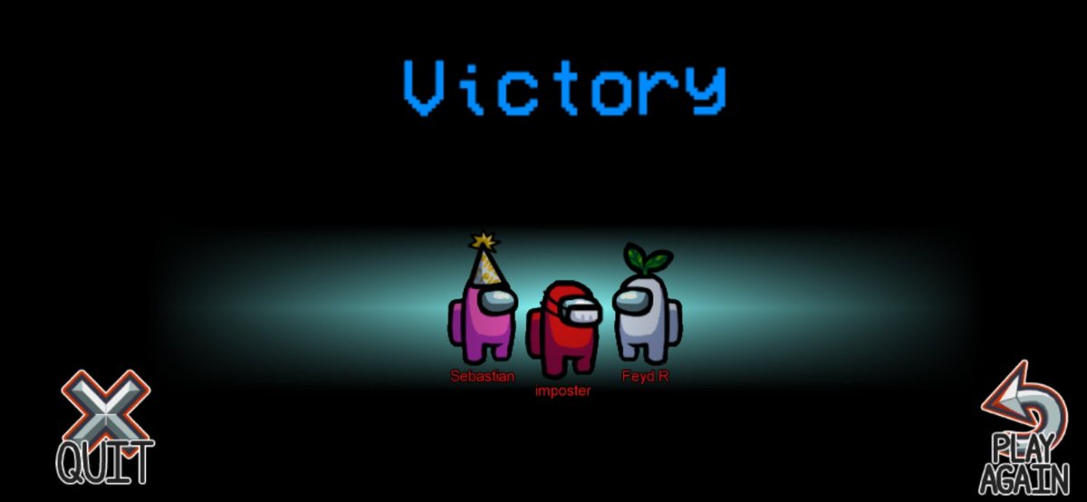 RedAmong's tweet image. I won