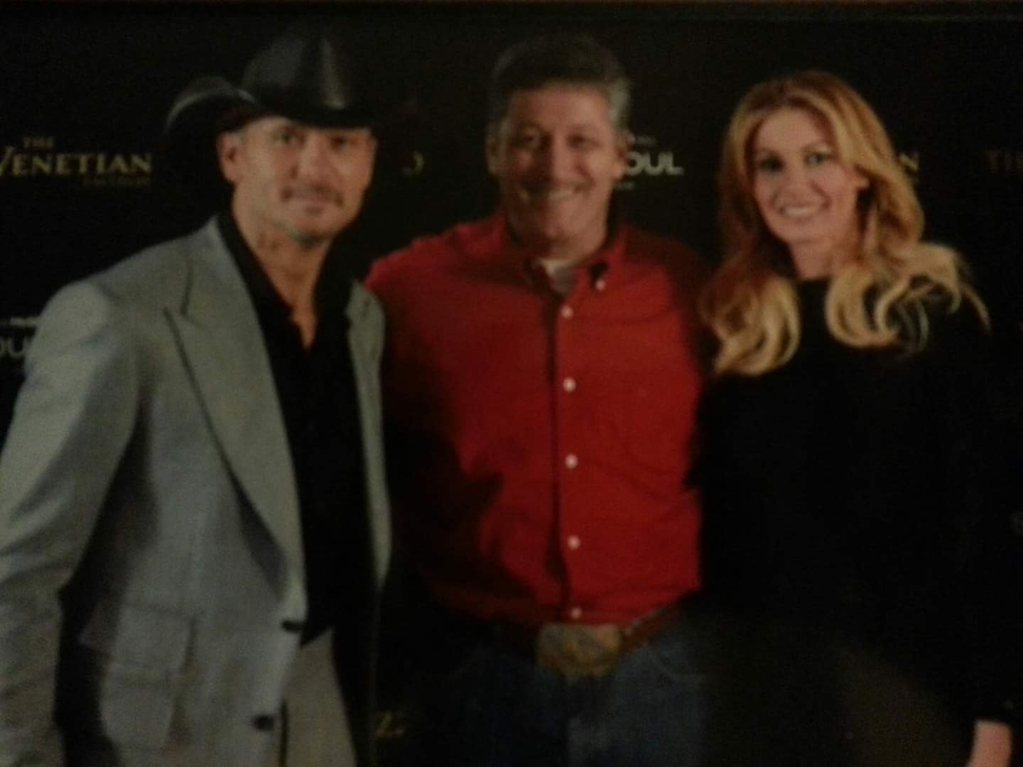 Happy Birthday Faith Hill. This photo is from their residence in Las Vegas. 