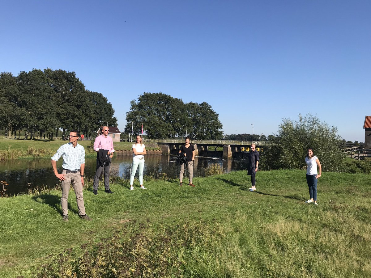 Super technisch weer vandaag om, met de afd project realisatie bij #Vechterweerd het veld in te gaan. Mooi om zo met enthousiast team het werkgebied en de opgaves te leren kennen van <a href="/wdodelta/">Waterschap Drents Overijsselse Delta</a>.