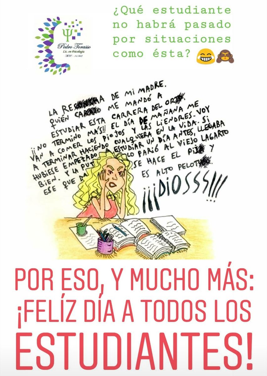 Felíz #DiaDelEstudiante #FelizDiadelestudiante #BuenLunes