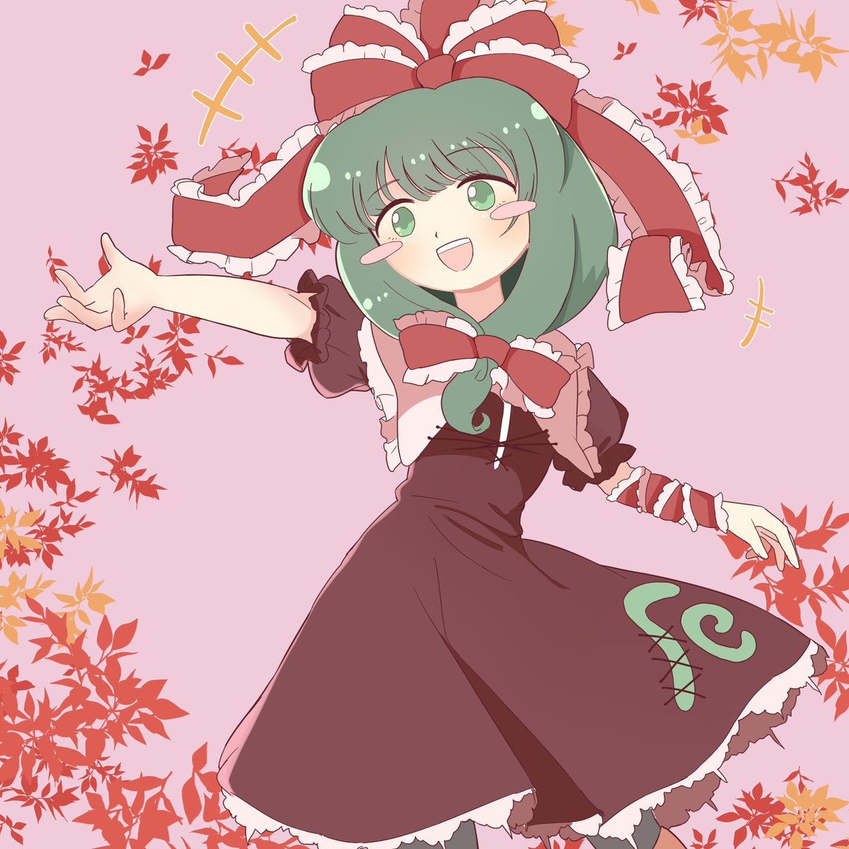 #3人で下書き線画塗りを交換して絵を完成させる 
雛でやりました!
とても楽しかったです!ありがとうございました! 