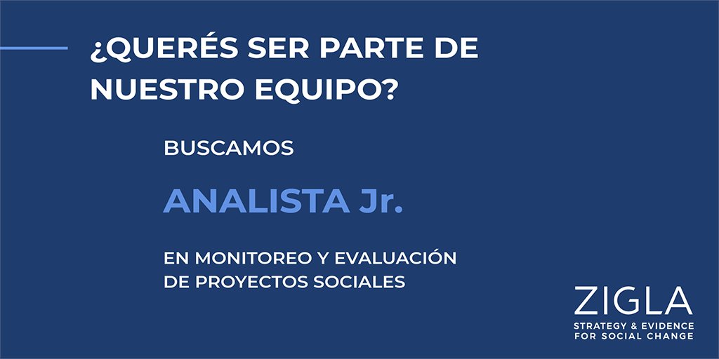 zigla_la's tweet image. ¡Sumate al equipo @ZIGLA!

Estamos buscando Analista Jr.
¿Querés saber más?
↓↓
bit.ly/2RNCbN7