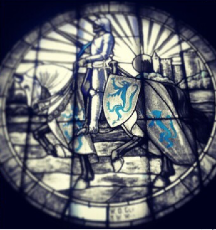 HMTFriends's tweet photo. Who knows where I can be found in the Historic Masonic Temple? 

Little history is known of this Knight's Templer window, unfortunately. This, and other windows, was a donation following the fire. Learn more about the history of HMT: https://t.co/xNHUMxmeAL https://t.co/EXd8xmOZmN