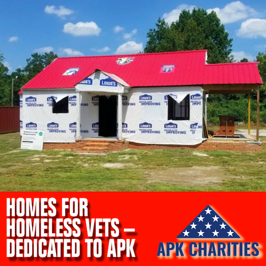 APKCharities's tweet photo. Southern CC, Inc. builds affordable housing for Vets. Their 1st home, named for Capt. Andrew M. Pedersen-Keel, is only half way done and needs funds to be completed. Want to donate? Visit https://t.co/iFoWogHkhW to see the house! https://t.co/iFoWogHkhW #HomesForVets #SouthernCC https://t.co/P9oEdcDi1K