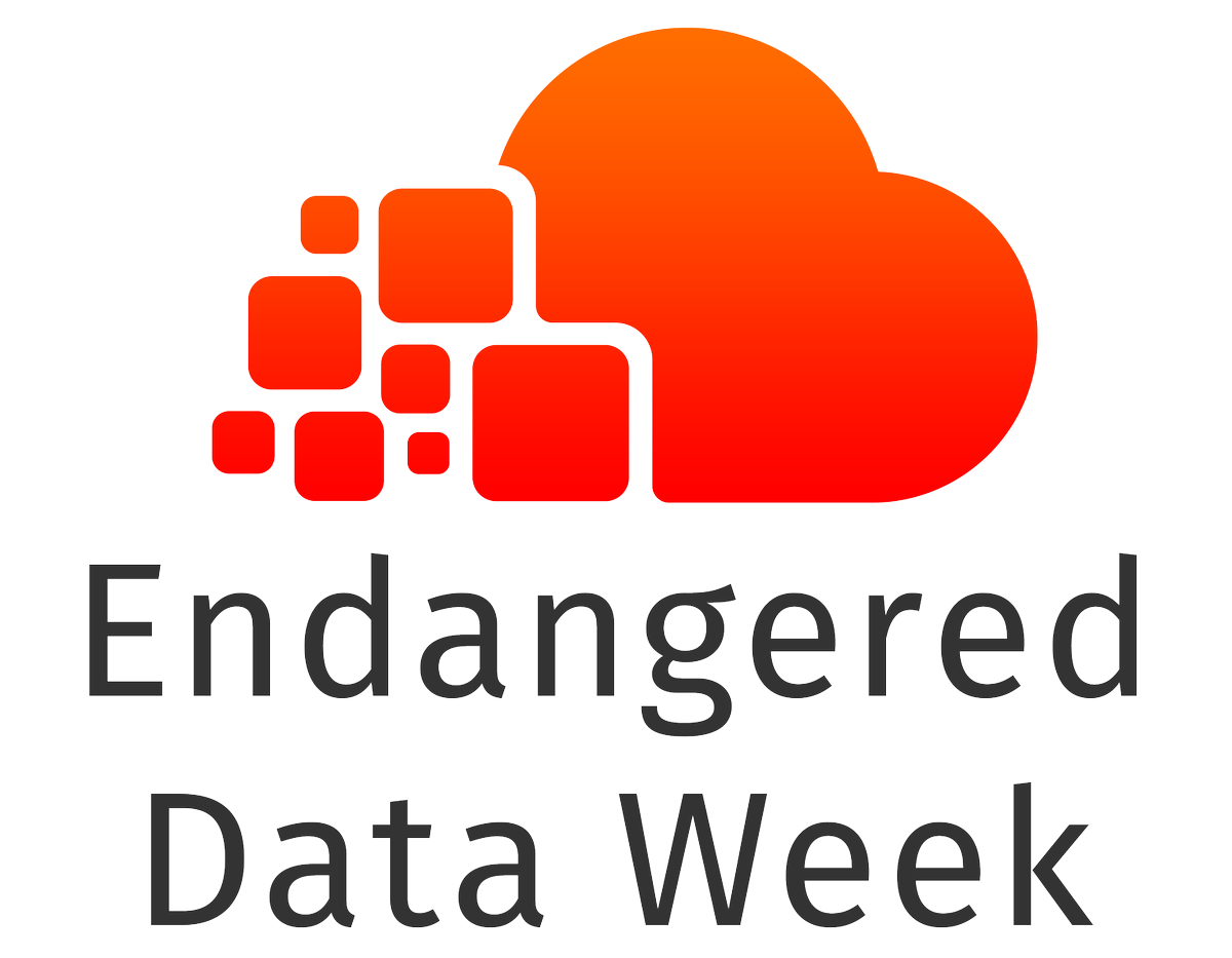 It's #EndangeredData Week! Share your data preservation stories with us.
