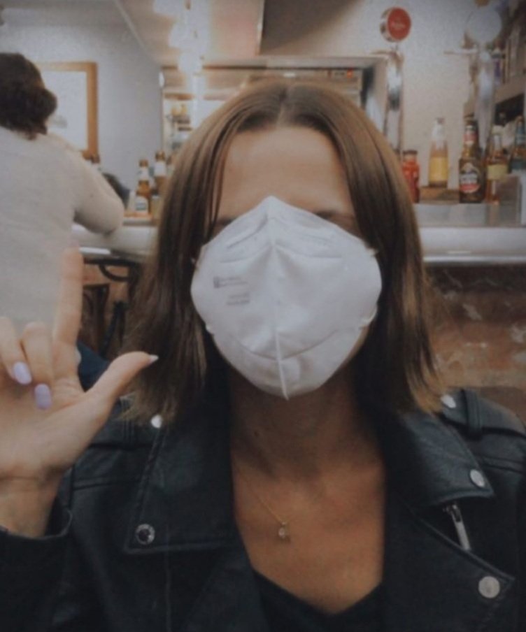 Le estoy cogiendo gusto a esto de la mascarilla.