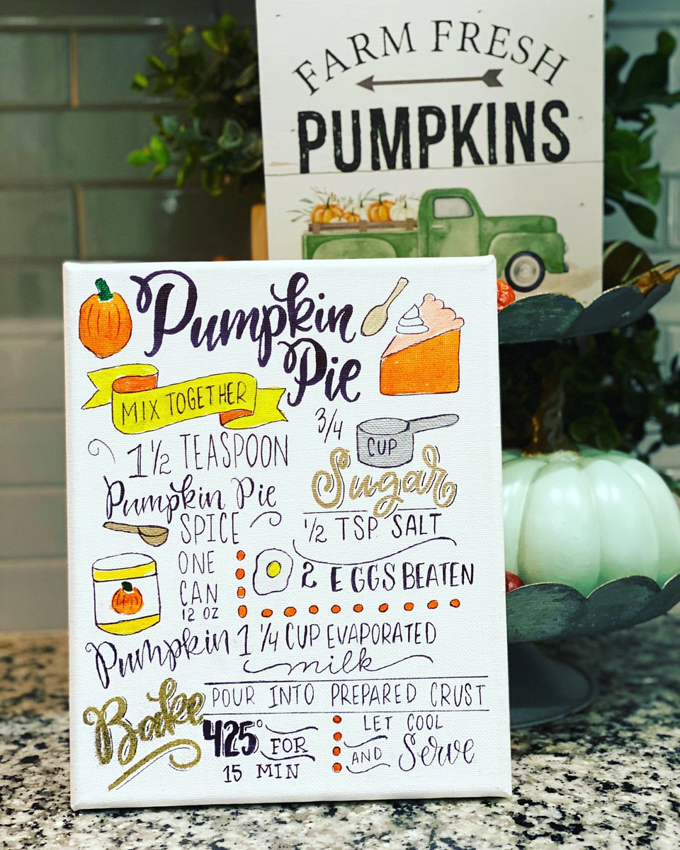RemartArtStudio's tweet photo. Mmmm π₯§ I can feel already the smell of delicious pumpkin pie !
#remartartstudio #handlettering #canvaspainting #canvasartwork #letteringoncanvas #letteringbeginners #letteringdaily #lovelettering #creating #fall #falllettering #fallowme https://t.co/SJgTcBe46G