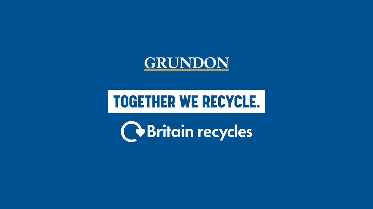 GrundonRecycle's tweet image. Today marks the start of #RecyleWeek. Throughout the week we’ll be thanking our colleagues, customers and the nation for continuing to #recycle during what has been a challenging year. We’re also here to answer your recycling questions – so please get in touch! #TogetherWeRecycle