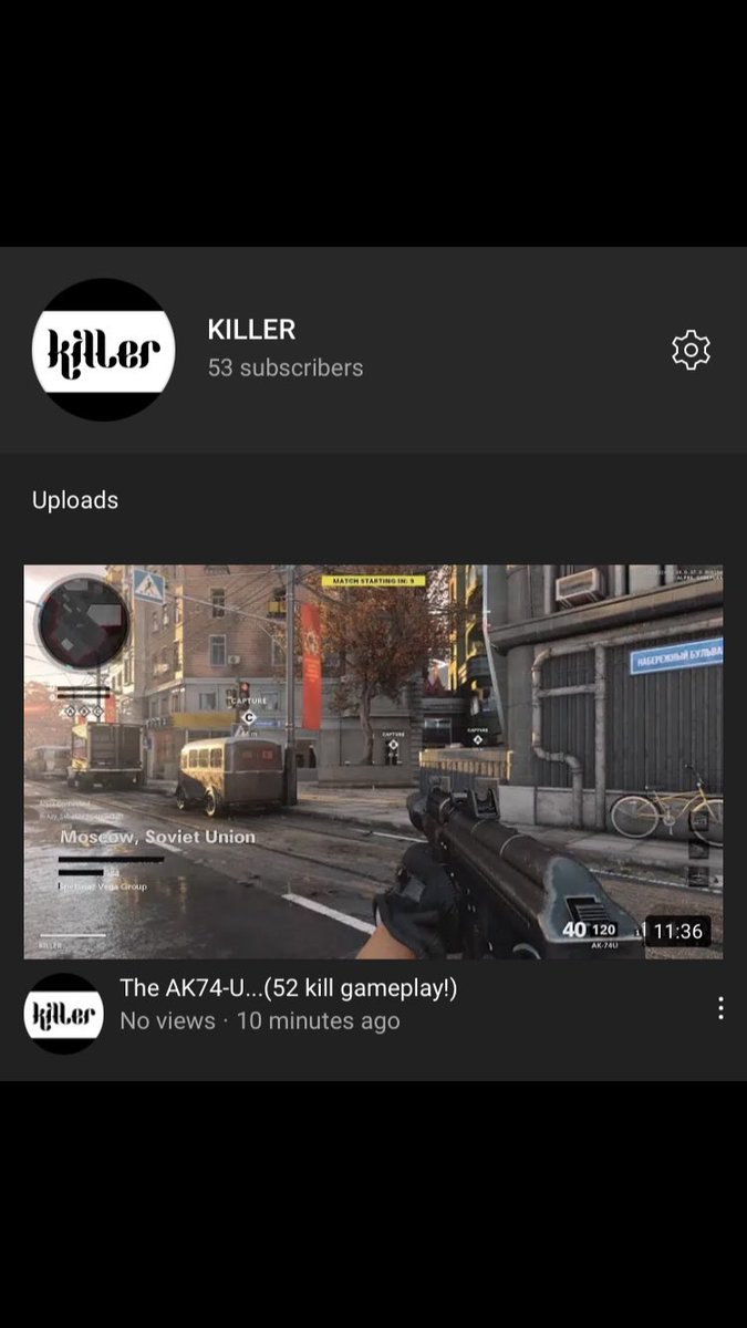 FezOnYT's tweet photo. New video out on the overpowered Ak74-u, let me know what you think!❤️Anything is appreciated 💪🏼.Link is above🙏🏼Thank you and keep gaming!🎮 #ColdWarAlpha #Multiplayer #BlackOpsColdWar #SBMM #SBMMOUT https://t.co/E3EuzcsfdK https://t.co/BH92z8noJI