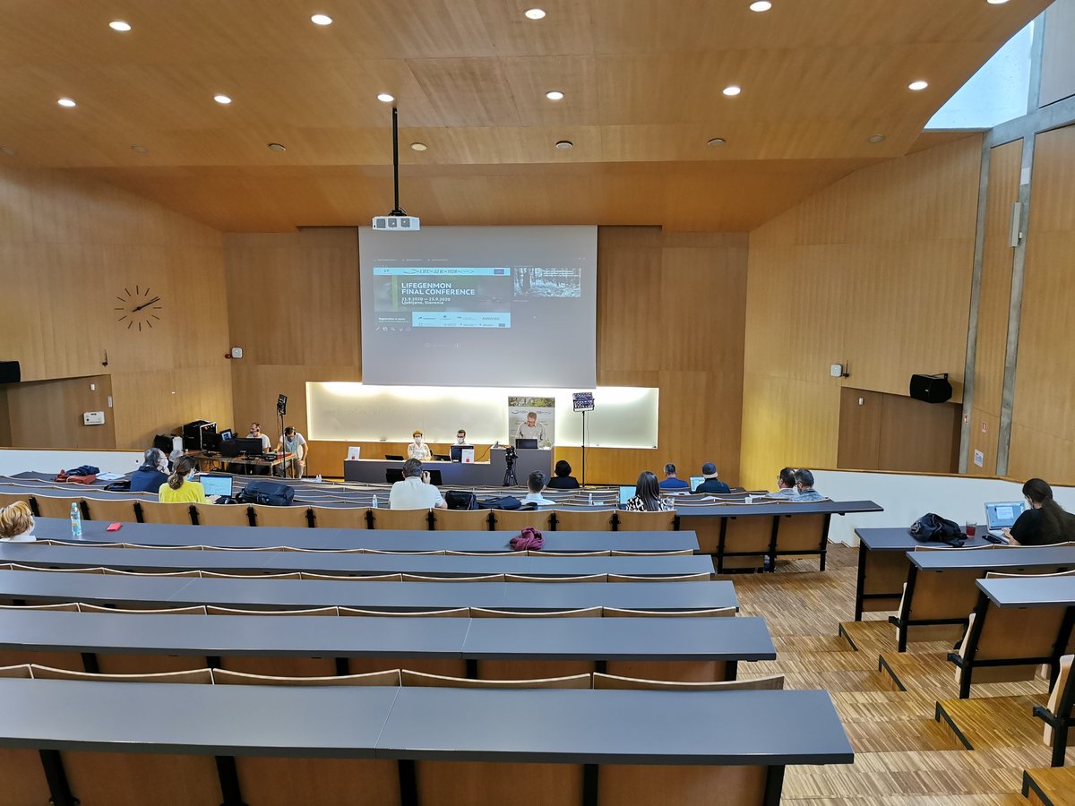 annuschka45's tweet photo. @LIFEGENMON final conference started today! Lectures about genetic diversity and climate changes are topics of the opening day. #lifegenmon https://t.co/NoEnpXXIvD