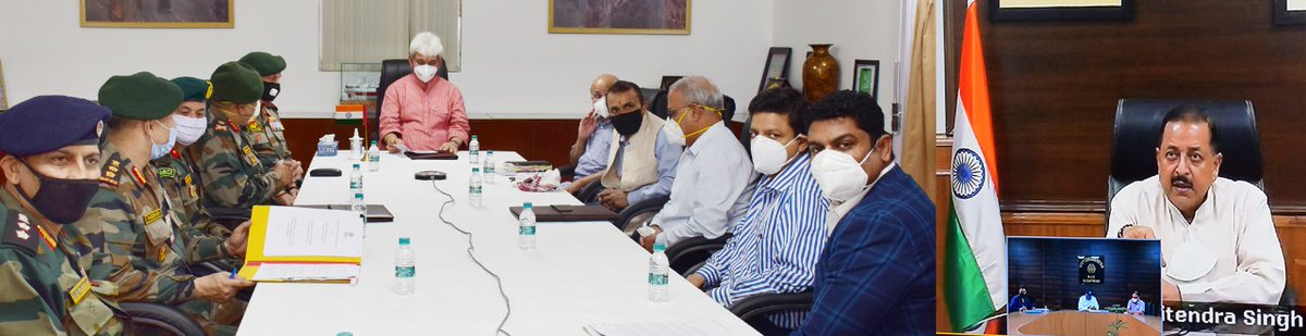 manojsinha_'s tweet photo. Today Government of Jammu &amp; Kashmir and Army  signed a MoU for development and operationalization of Airstrip in Kishtwar. https://t.co/aUKeVab7c4