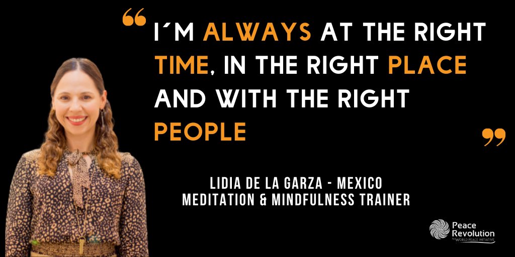 Quote from Lidia De La Garza  @vidasabai  a Meditation and Mindfulness Trainer with Peacerevolution in #Mexico

#mondaymotivation #peacerevolution #selfheinginterviews #selfheingstories #mondayquotespiration #mondayquotes #quoteoftheday #inspiration