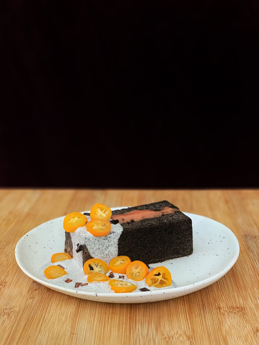 my unsnackable newsletter is a work in progress but vol.2 talks about how Sprite lied about obeying your thirst, wanting to taste lava (to cope), and this black sesame cake w/ pickled kumquat &blood orange curdsubscribe /read it here  http://unsnackable.substack.com   #humblebragdiet