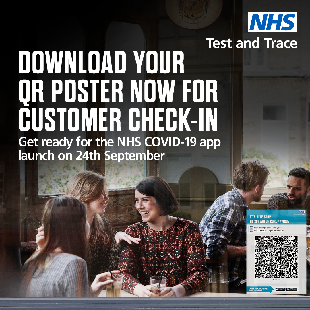 ⚠️Important information for Barnsley businesses.⚠️

From Thursday 24 September, businesses that are expected to keep a log of visitors will need to display a #NHSCOVID19app QR code poster. 

See how to generate your unique QR code plus further info here:…
