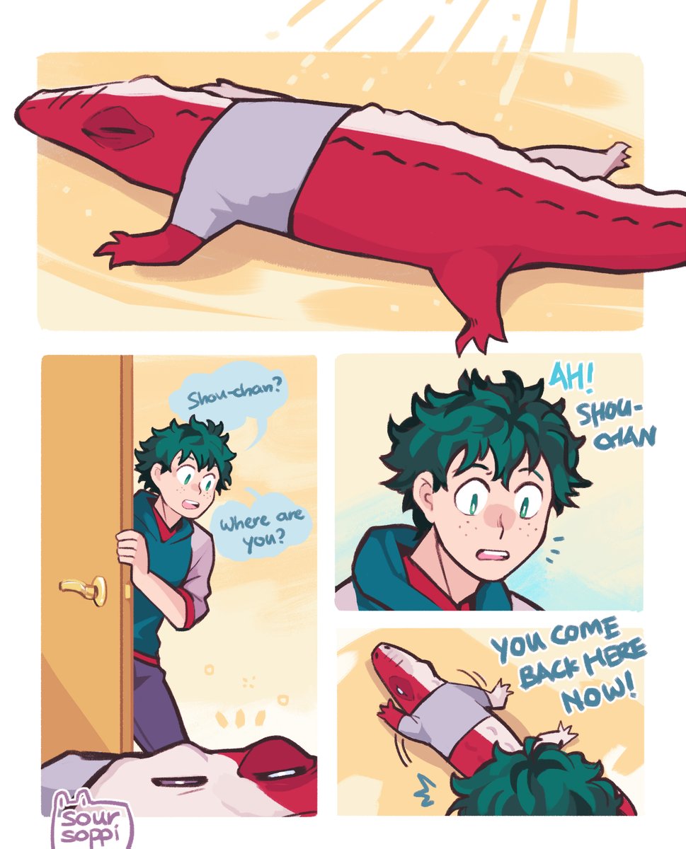 [BNHA]

the perils of sharing a name with your roommate's pet

#tododeku 