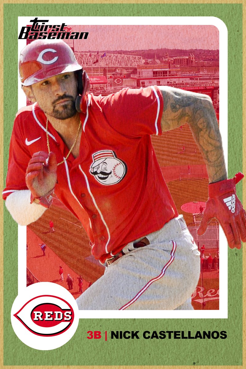 Today's #ThirstBaseman is #Reds Infielder Nick Castellanos!