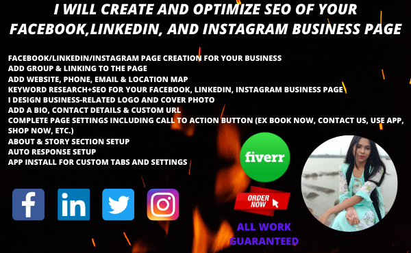 HuqeMim's tweet photo. I will create Facebook business page, LinkedIn, Instagram page all other social media page.
For Details: https://t.co/IaL03s5lDc
#facebookpage #facebook #facebookbusinesspage #facebookmarketing #facebookforbusiness #businesspage #businesstips #OurVoteIsPower #TrumpsSheep https://t.co/ckh805ZdRb
