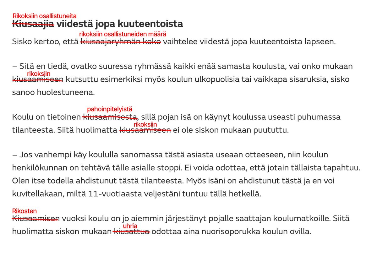 pakastin's tweet photo. Korjasin juttuanne koululaisten pahoinpitelytapauksesta @MTVUutiset, olkaa hyvä! https://t.co/rHoQR2AgoL