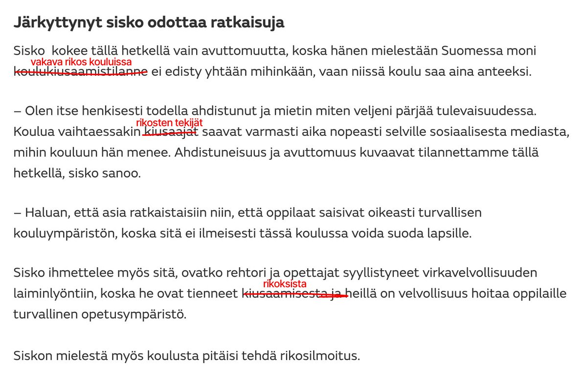 pakastin's tweet photo. Korjasin juttuanne koululaisten pahoinpitelytapauksesta @MTVUutiset, olkaa hyvä! https://t.co/rHoQR2AgoL