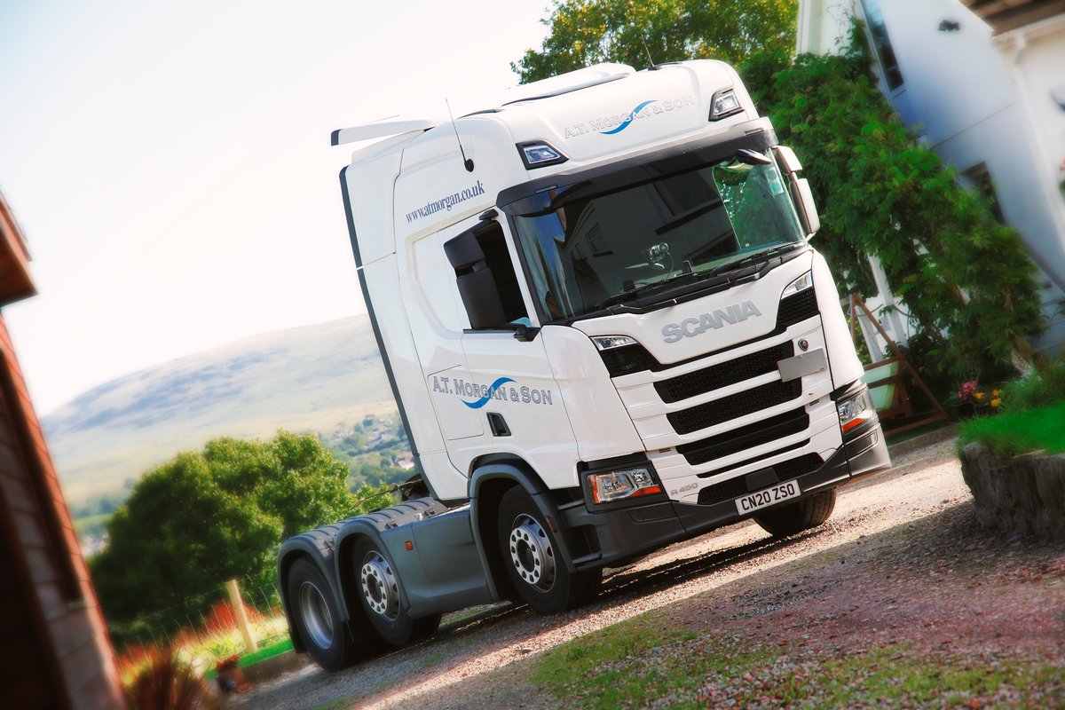 Great <a href="/AATImage/">Graham Smith</a> photos of <a href="/ATMorganSon/">A.T.Morgan & Son</a>'s three new R450 #SuppliedByKeltruck

#ATMorgan #CrymlynBurrows #Swansea #WestGlamorgan #SouthWales #Wales #Cymru #SA1 🏴󠁧󠁢󠁷󠁬󠁳󠁿 #WelcomeToScania

➡️ atmorgan.co.uk

👏 <a href="/PJHarris730/">Peter Harris</a>

Spec &amp; order your new #Scania at keltruckscania.com/sales