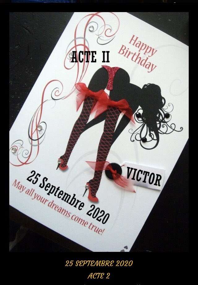 LmMarquise's tweet photo. Vendredi 25 septembre happy birthday acte2 https://t.co/t1yiEs7n7B